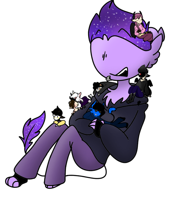 OC Collection: No background, airbrush shading, full color, 2+ characters